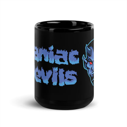 Maniac Devils Black Glossy Mug