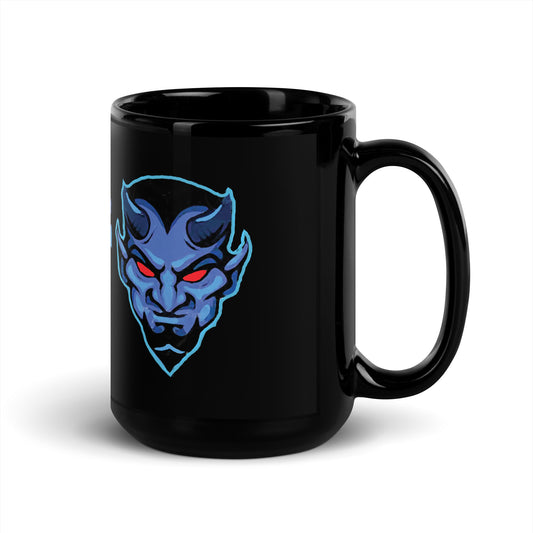 Maniac Devils Black Glossy Mug